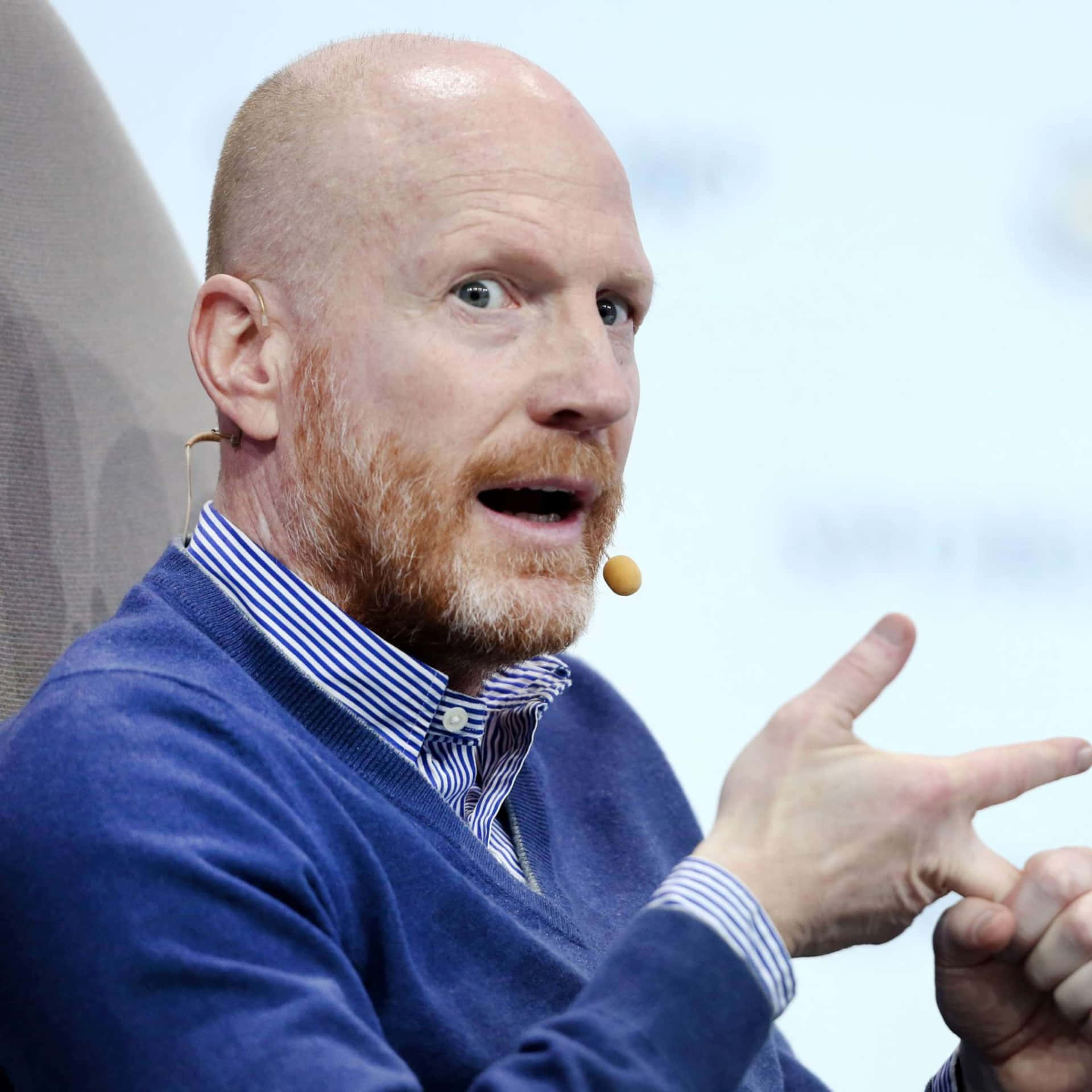 Retired German Footballer Matthias Sammer During Public Event Background