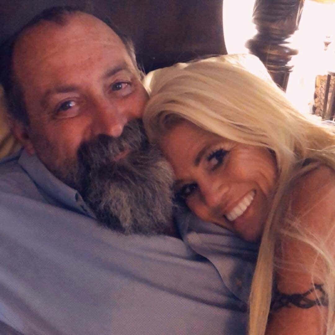 Retired Wrestling Champion Magnum Ta With Wife Courtney Shattuck Background