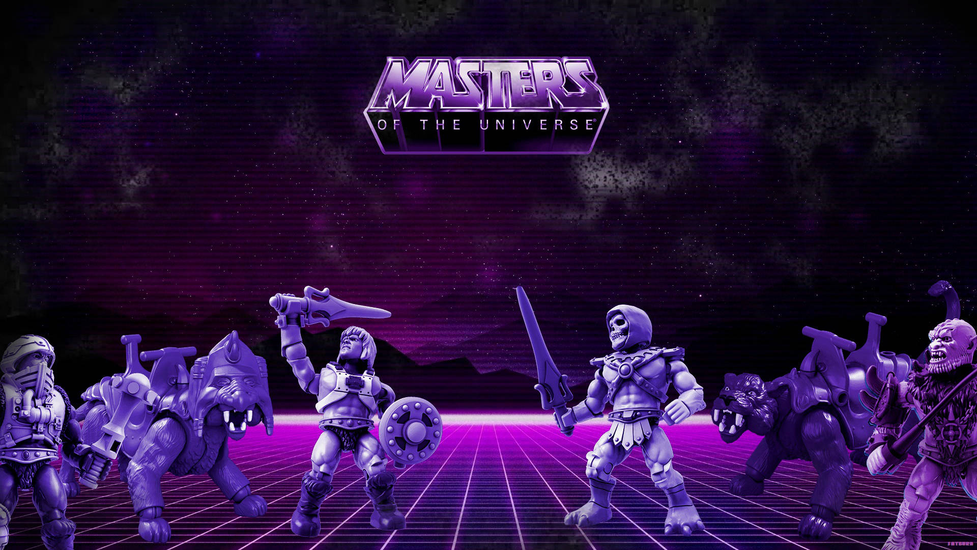 Retro Aesthetic He-man And The Masters Of The Universe