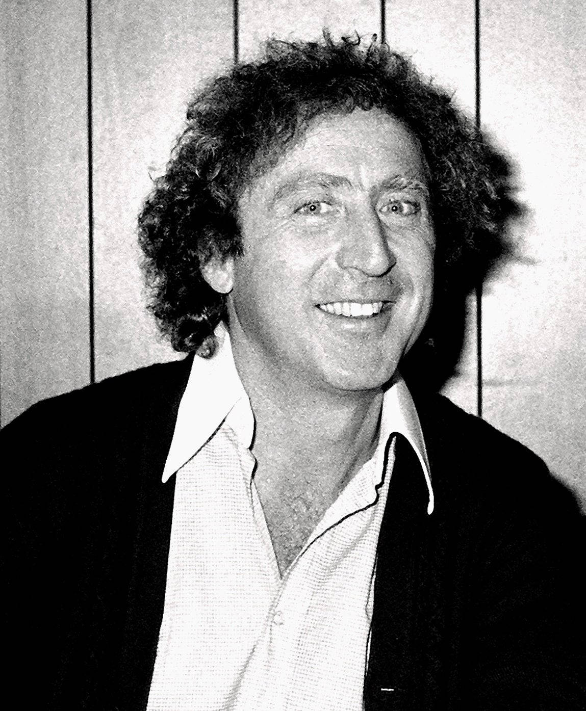 Retro American Actor And Comedian Gene Wilder Background