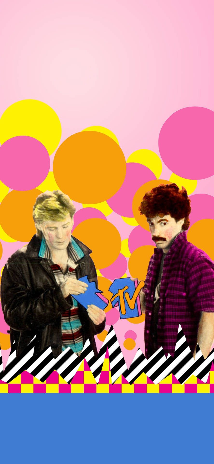 Retro Art Daryl Hall John Oates Background