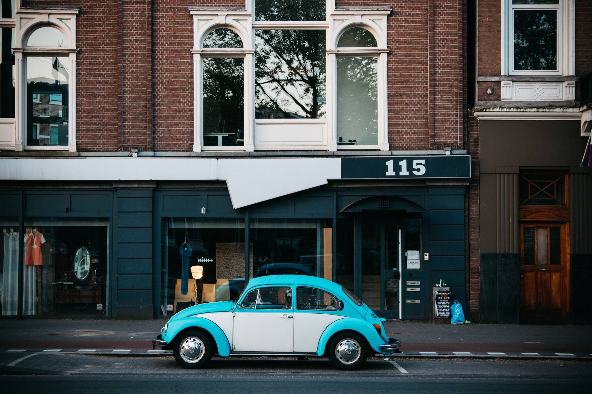 Retro Beetle Volkswagen Background