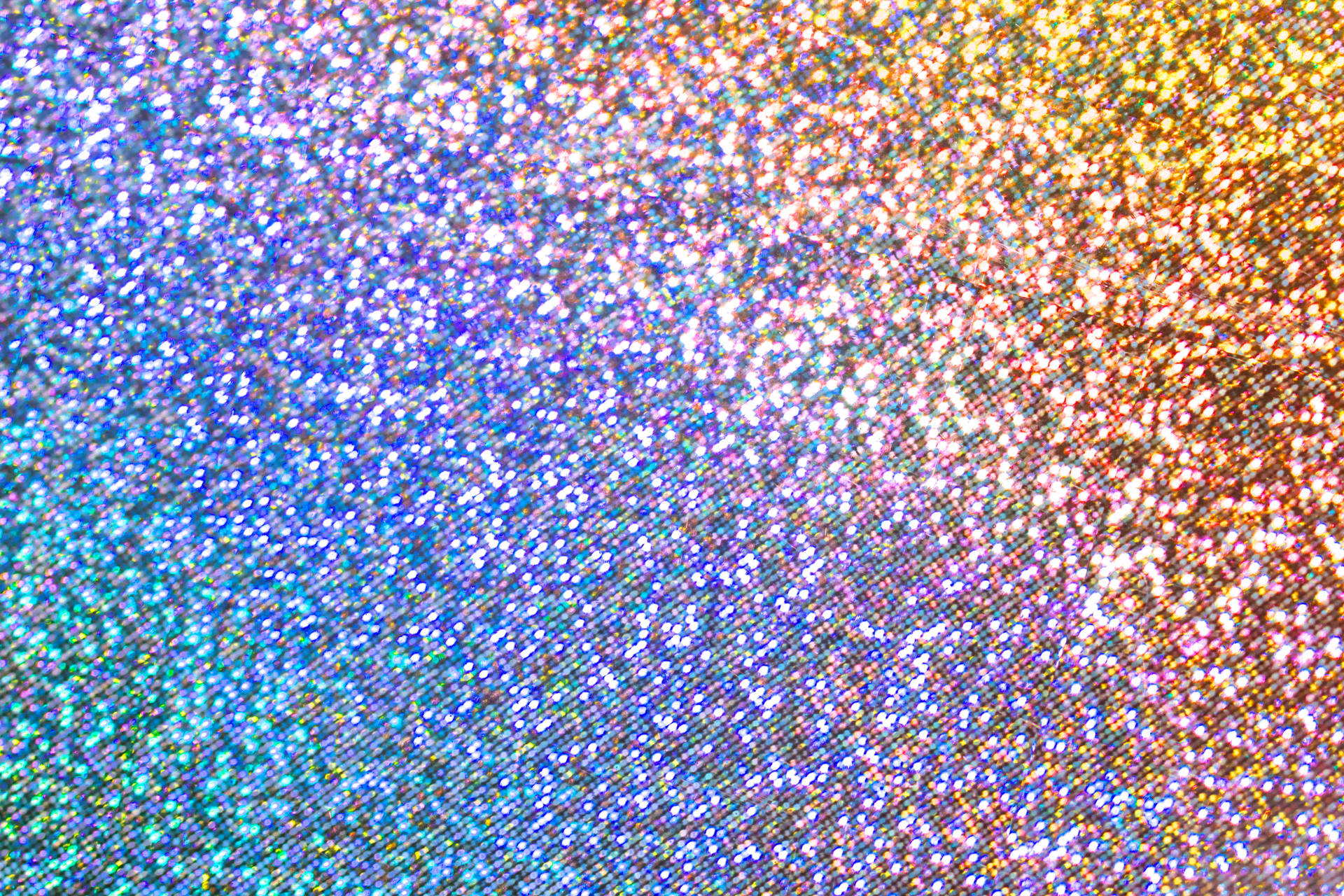 Retro Blue Glitter Gradient Background