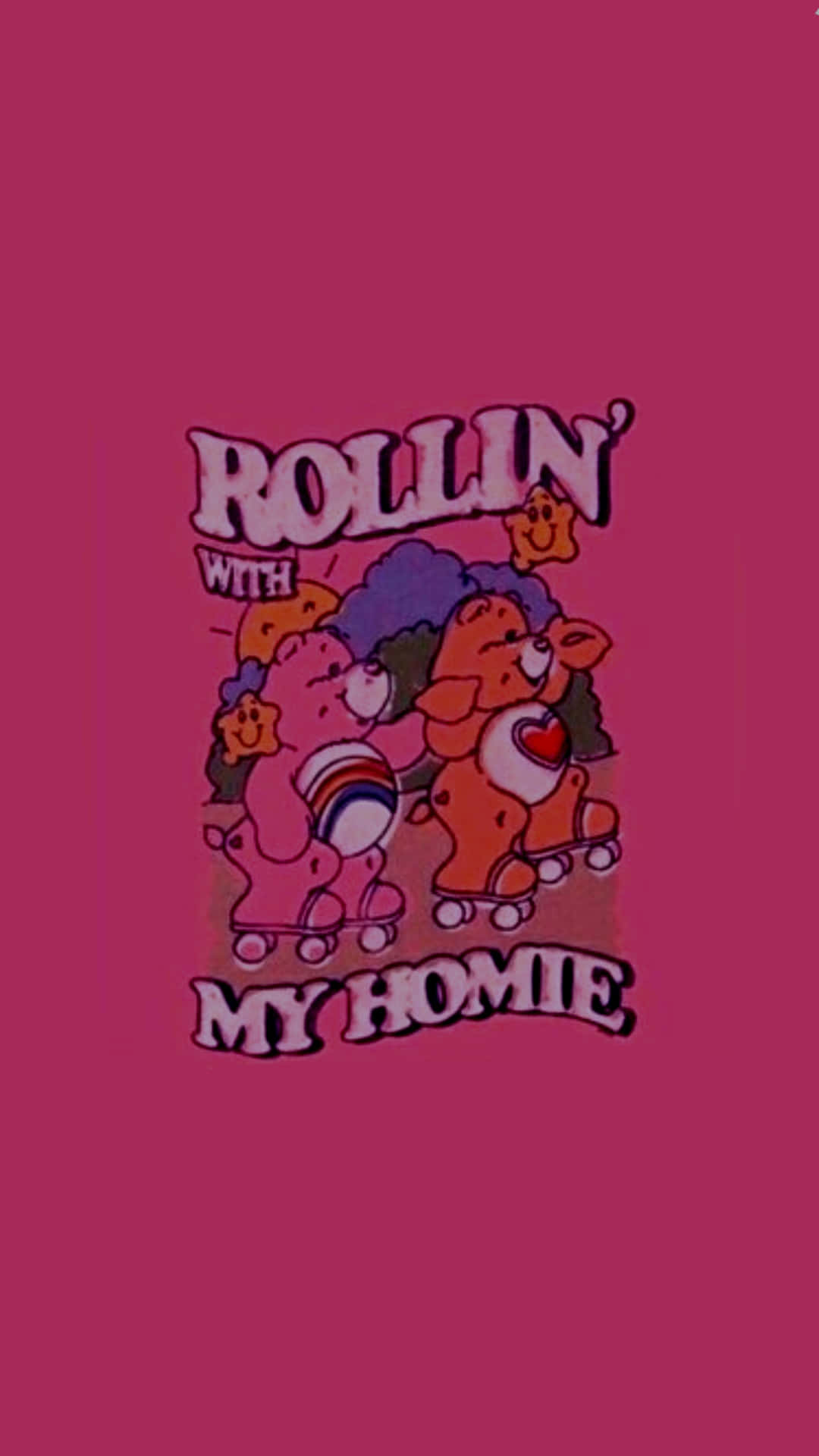 Retro Cartoon Vibes In The City Background