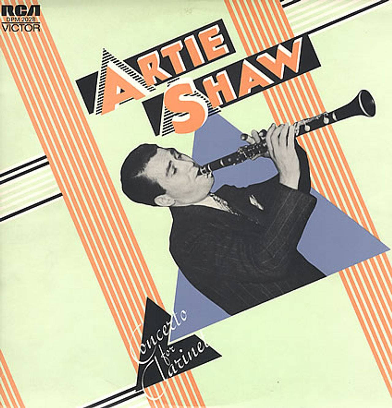 Retro Cover Art - A Tribute To Artie Shaw Background