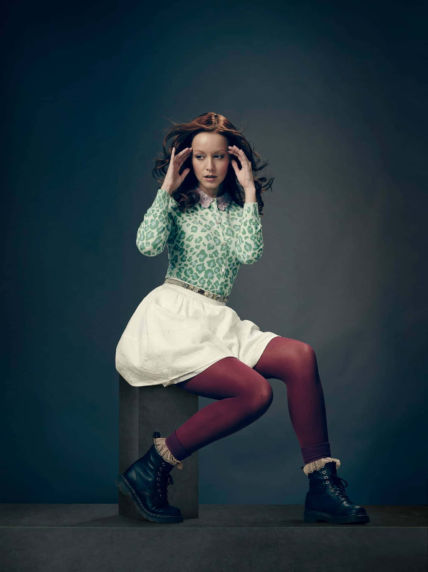 Retro Fashion Pose Lindy Booth Lookalike