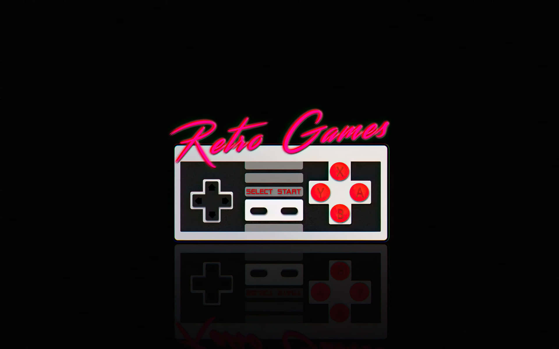 Retro Games Pin Background