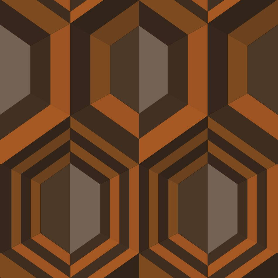 Retro Hexagon Background