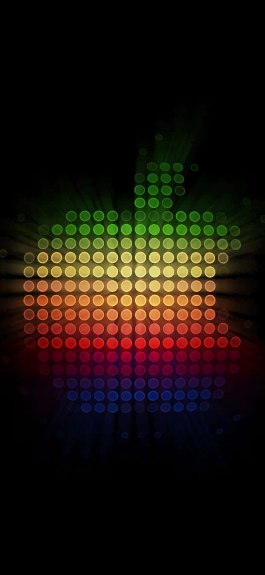 Retro Inspiration – Classic Apple Logo Background