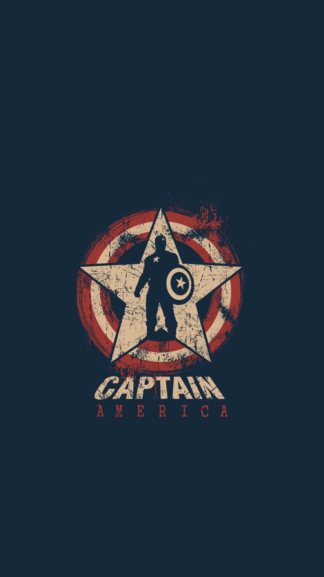 'retro Inspiration: The Iconic Captain America' Background