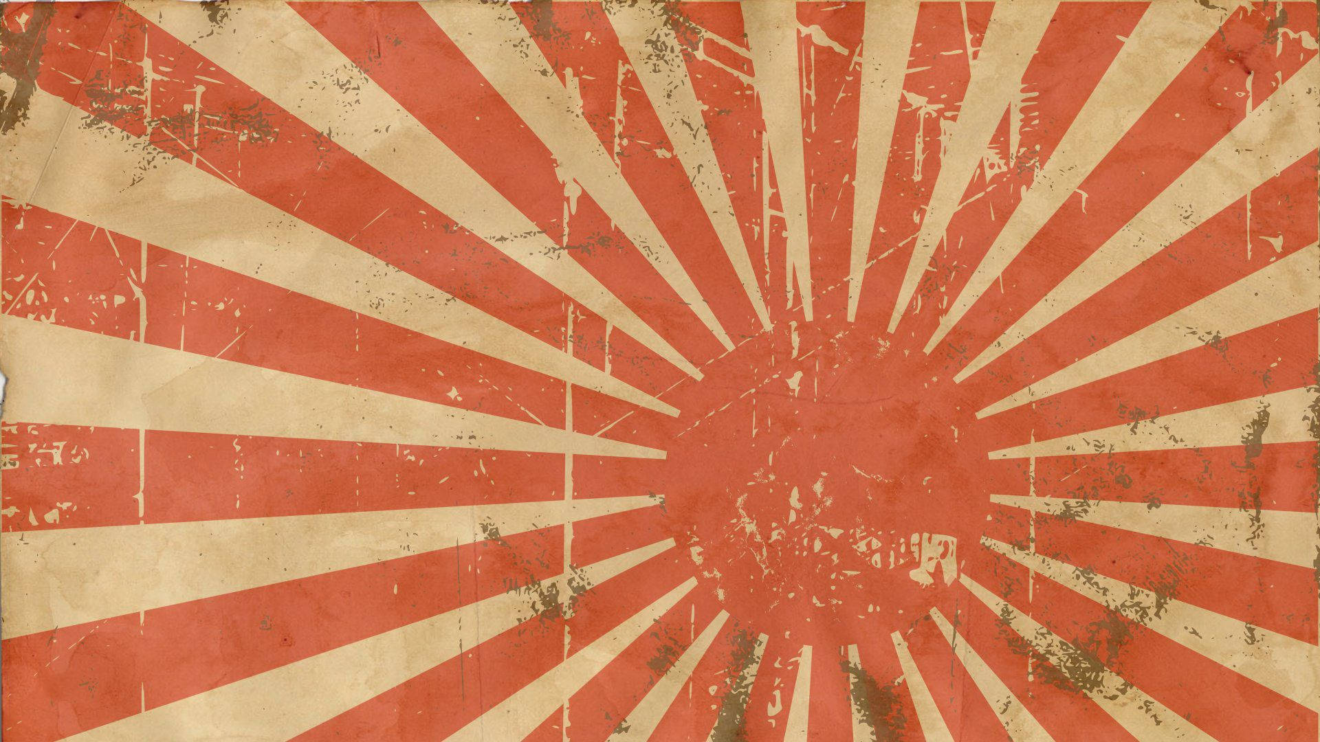 Retro Japan Flag Background