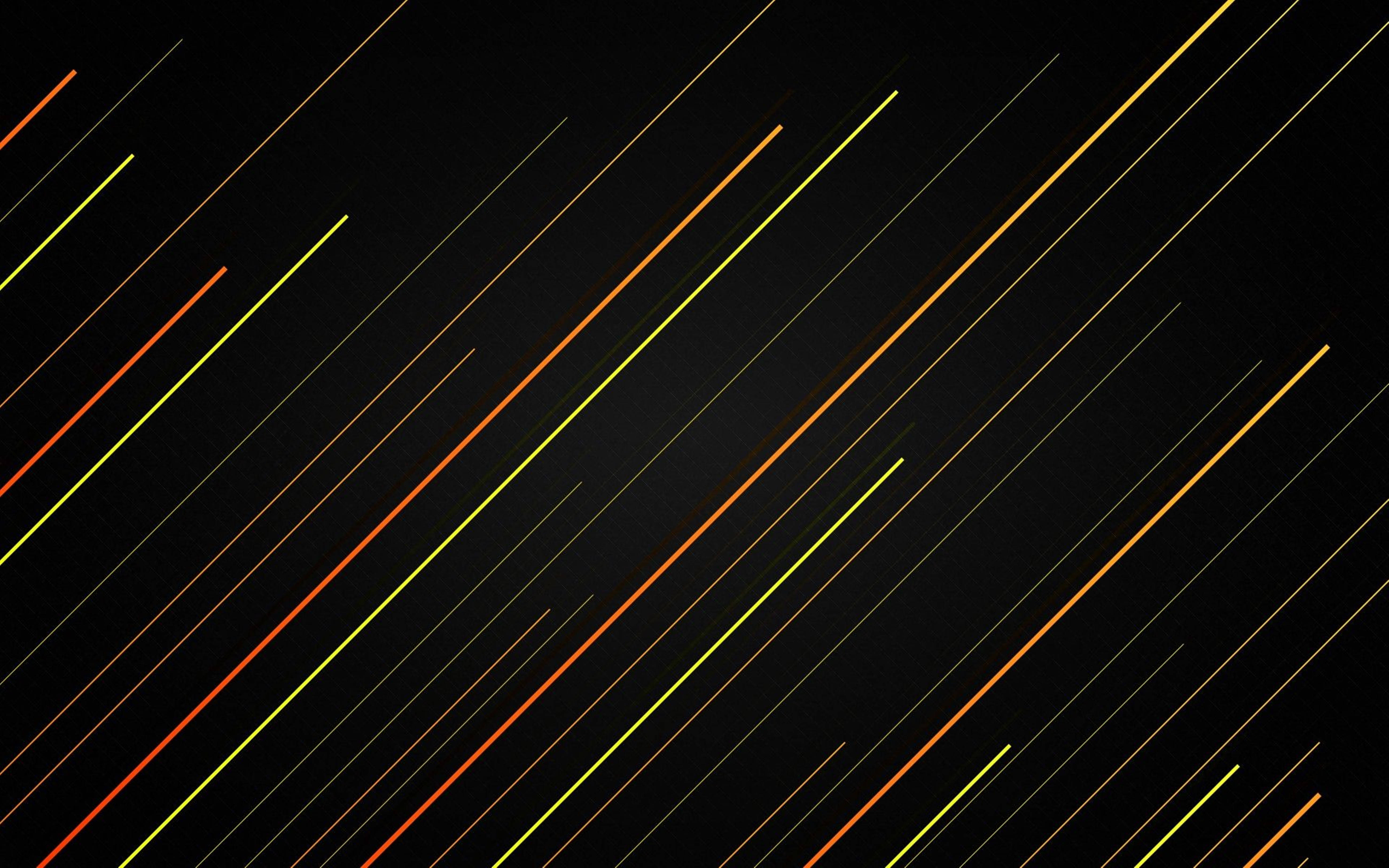 Retro Light Lines Pattern 4k Background