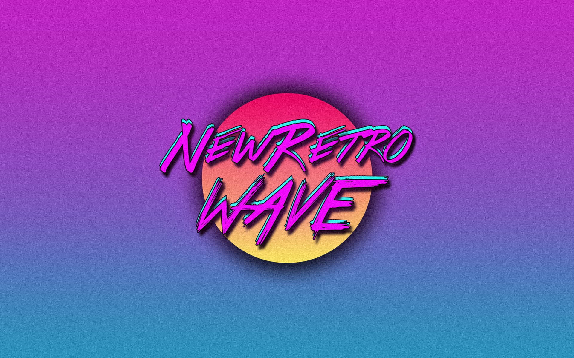 Retro Logo Purple Aesthetic Tumblr Laptop Background