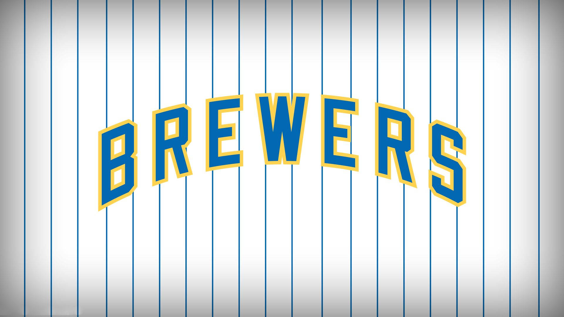 Retro Milwaukee Brewers Logo Background