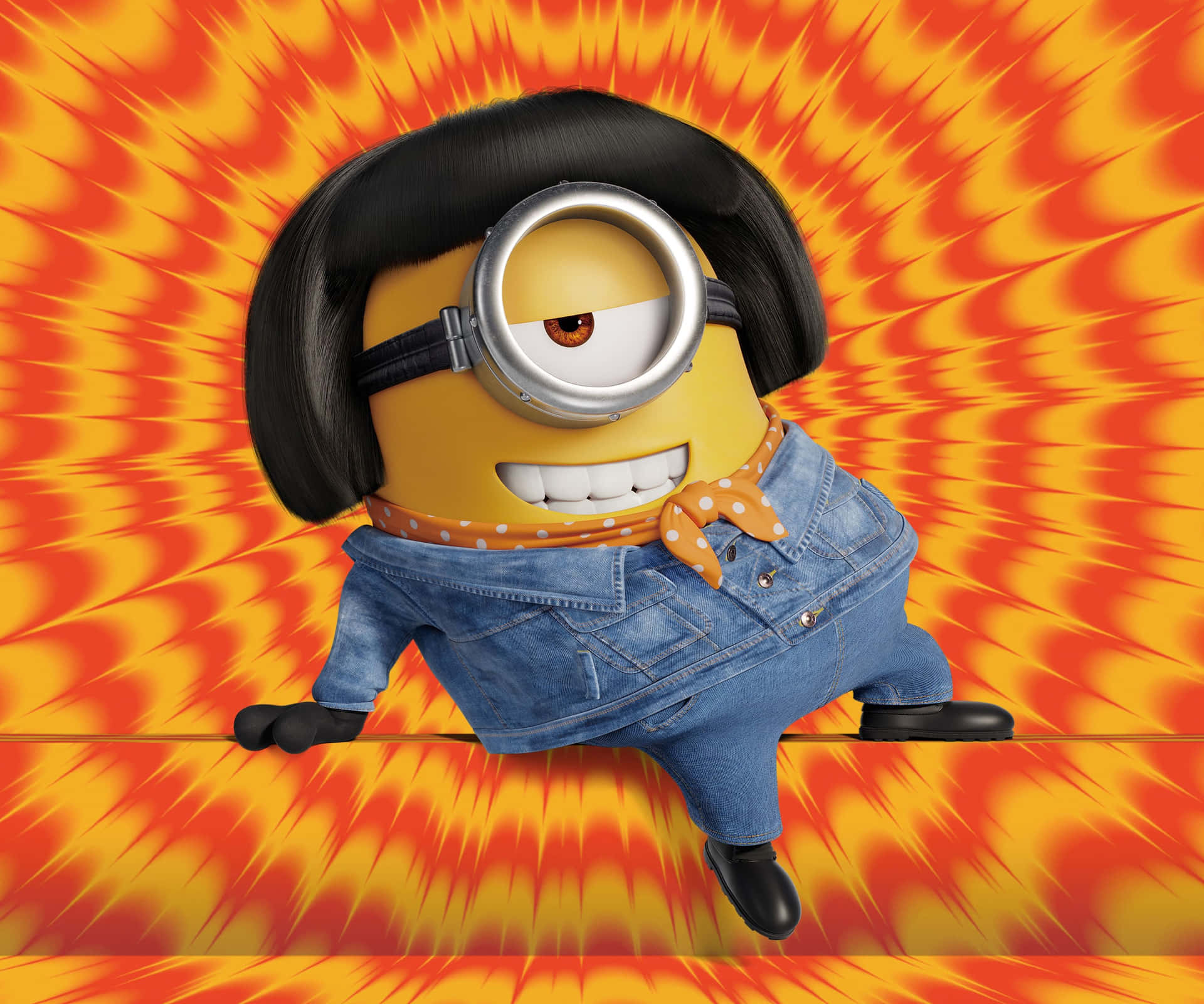 Retro Minion Pfp Background