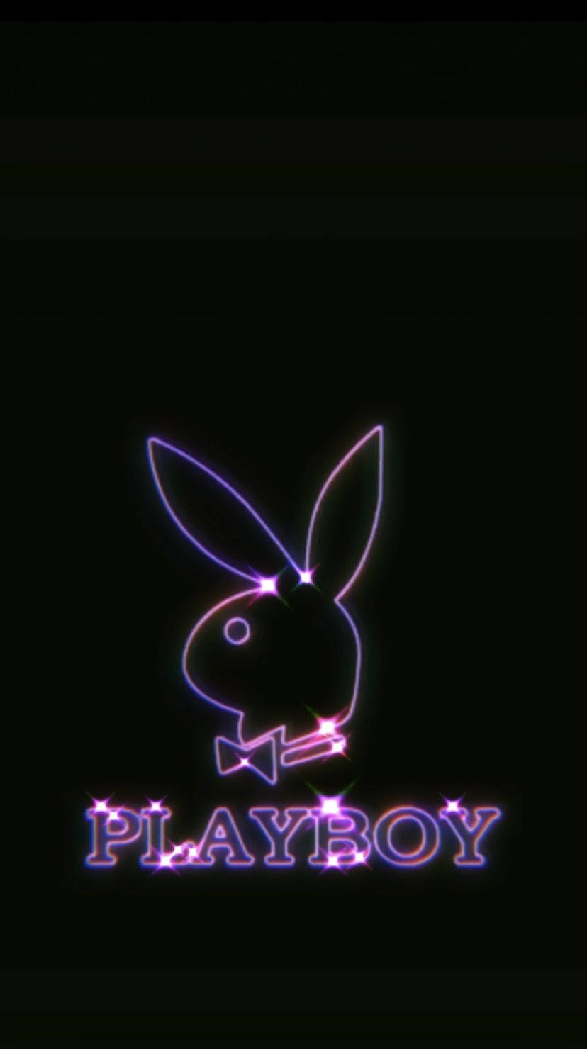 Retro Playboy Logo Background