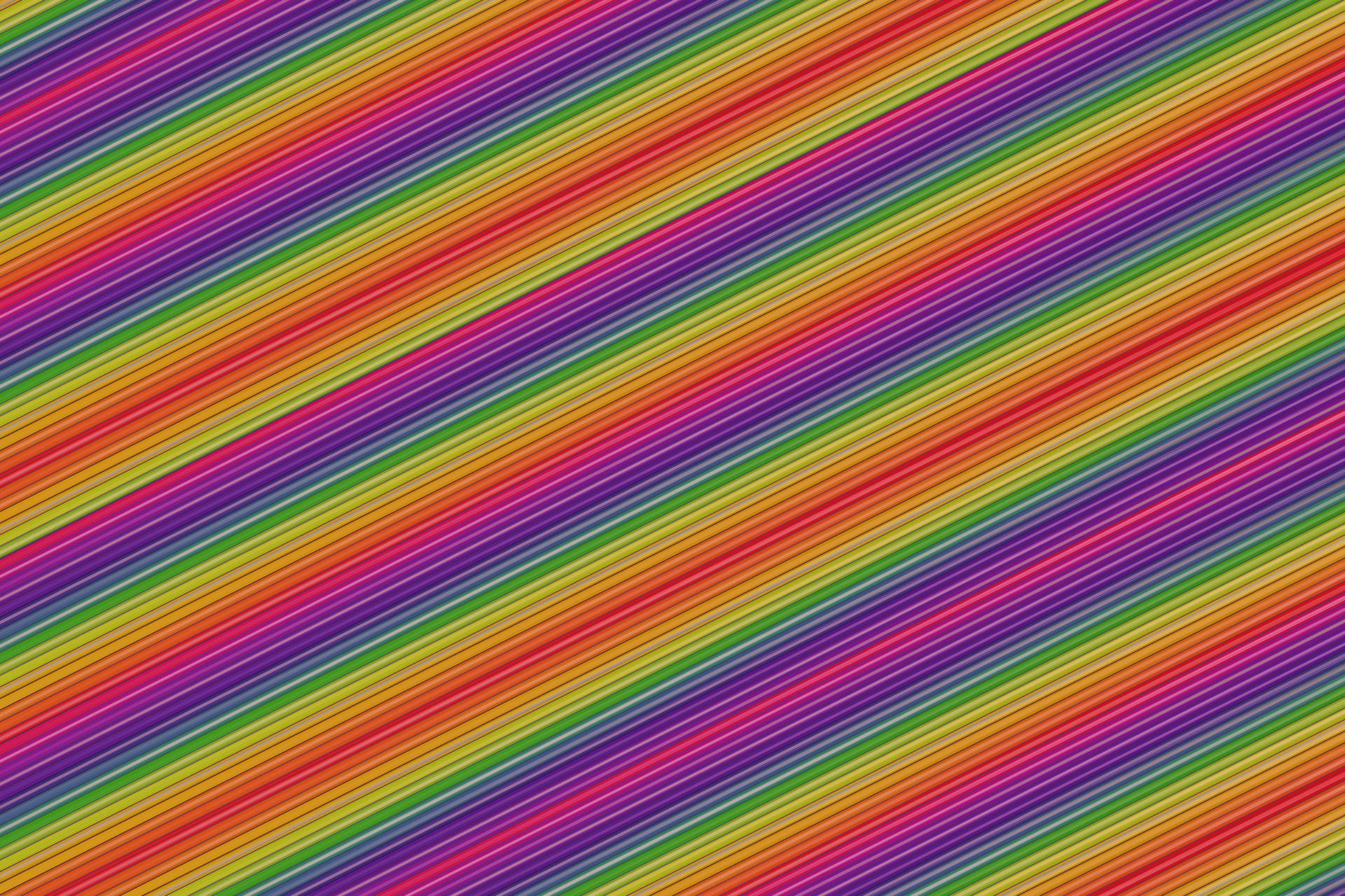 Retro Rainbow Stripes Background