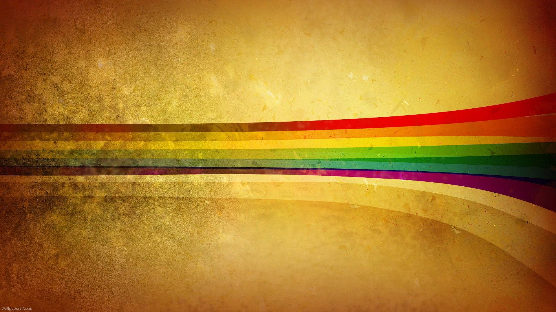 Retro Rainbow Background