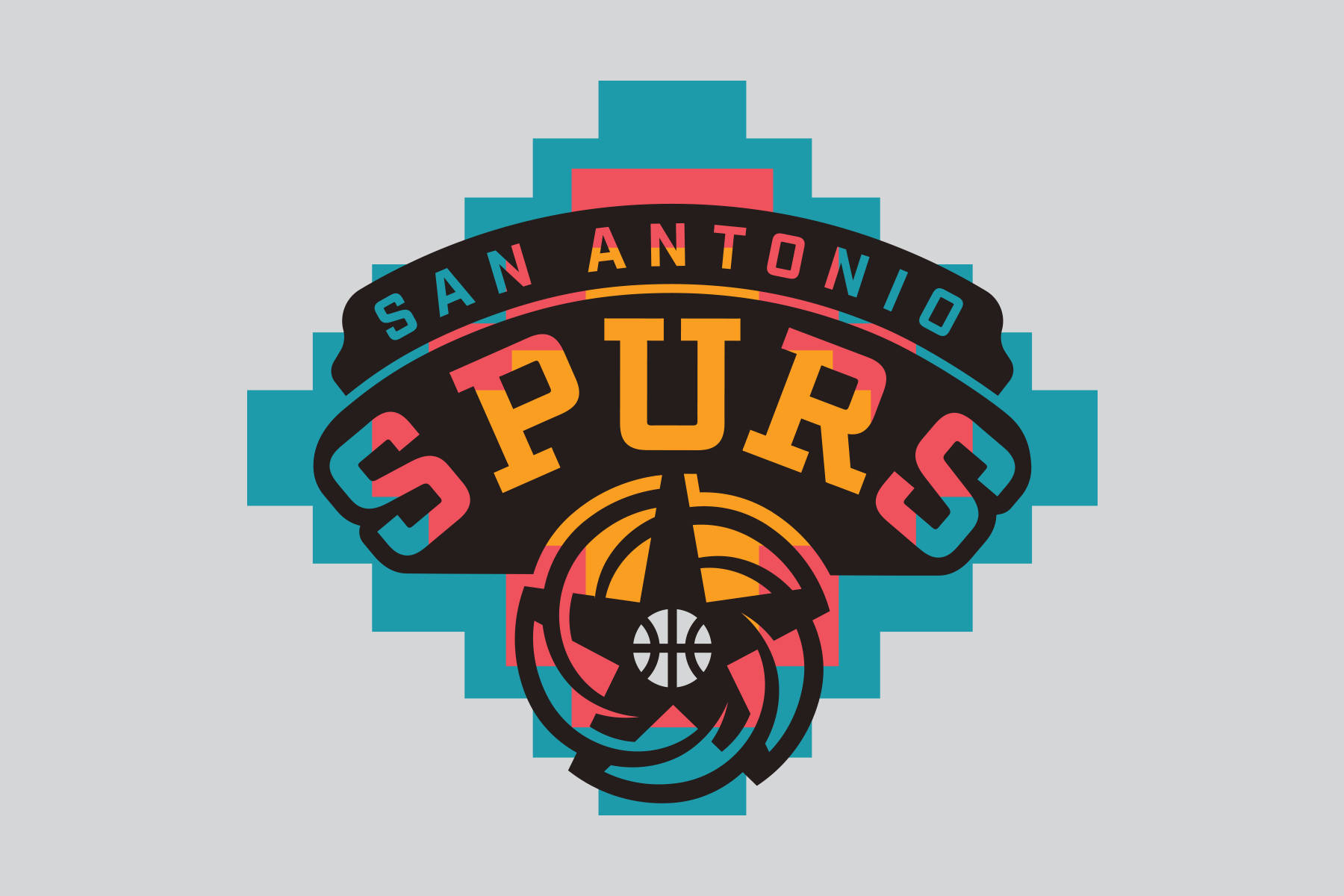 Retro San Antonio Spurs Background