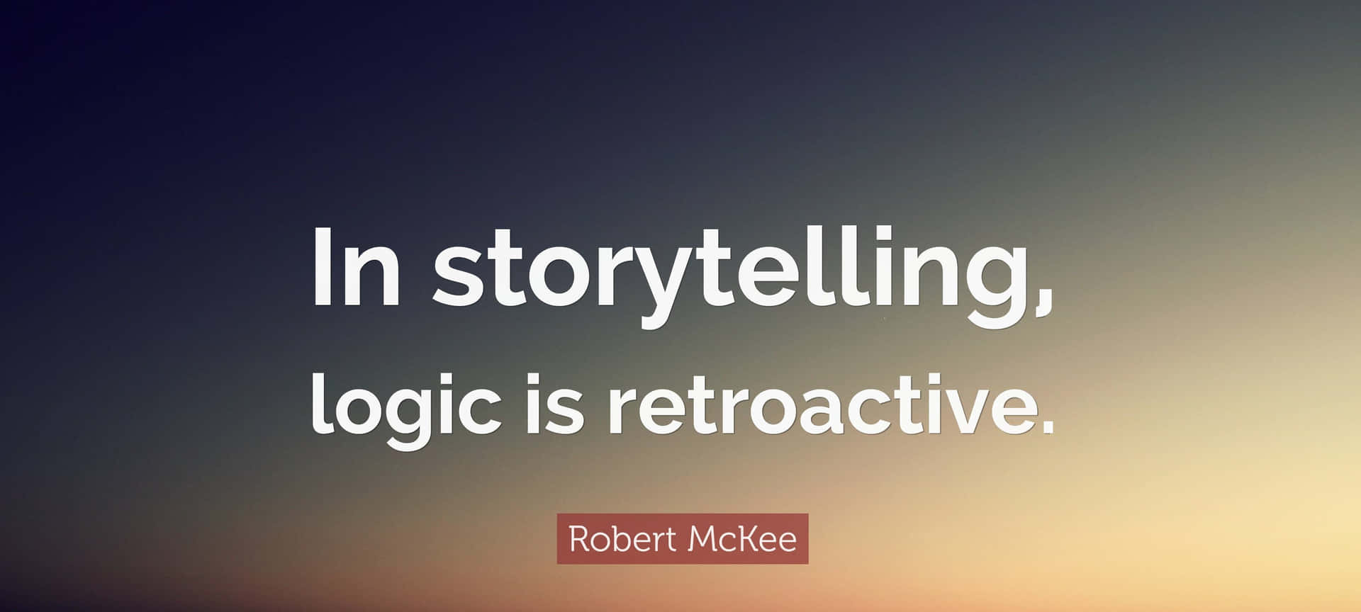 Retroactive In Storytelling Quote Graphics
