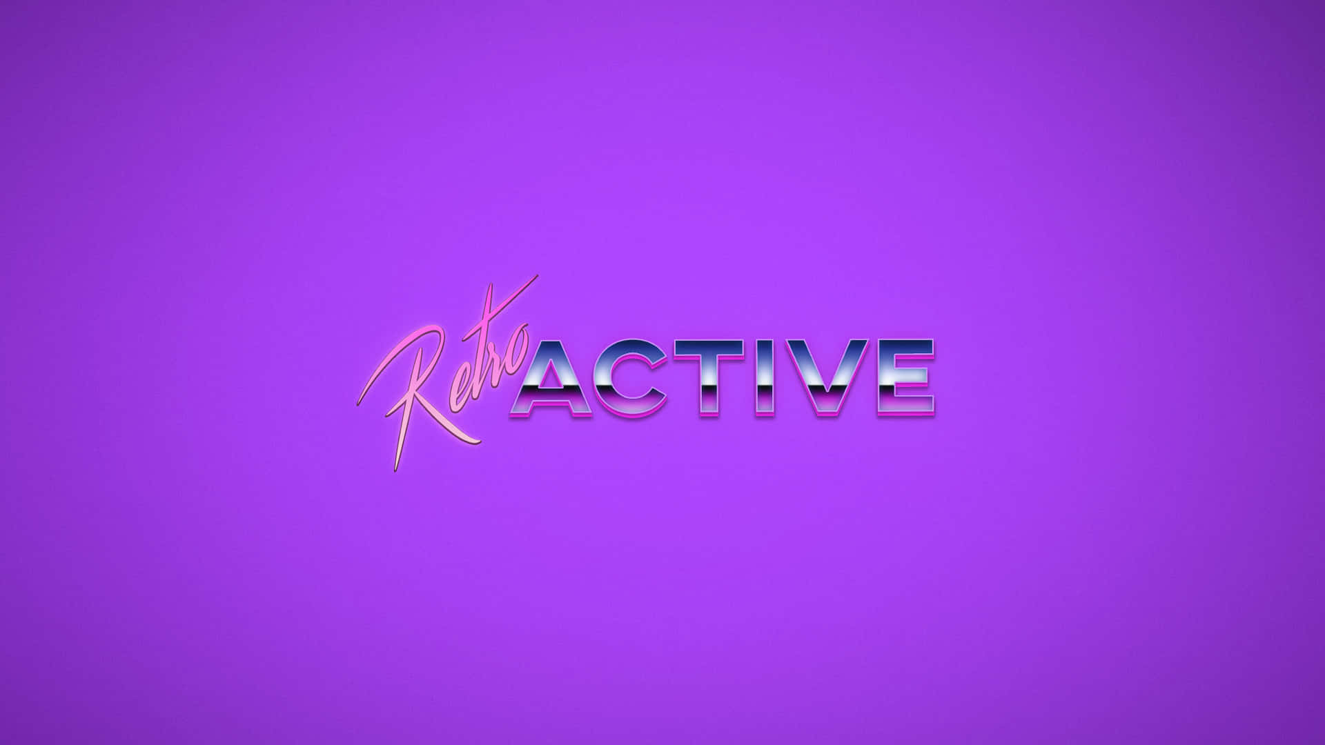 Retroactive Purple Graphics