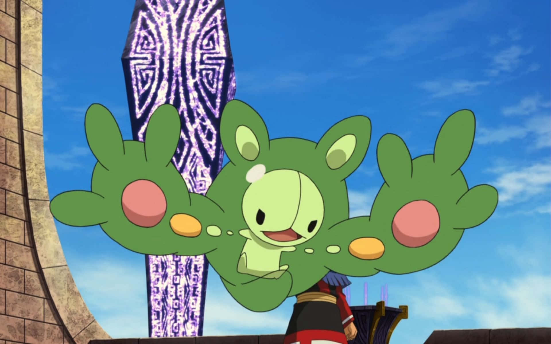 Reuniclus Pokemon Zekrom Movie Background