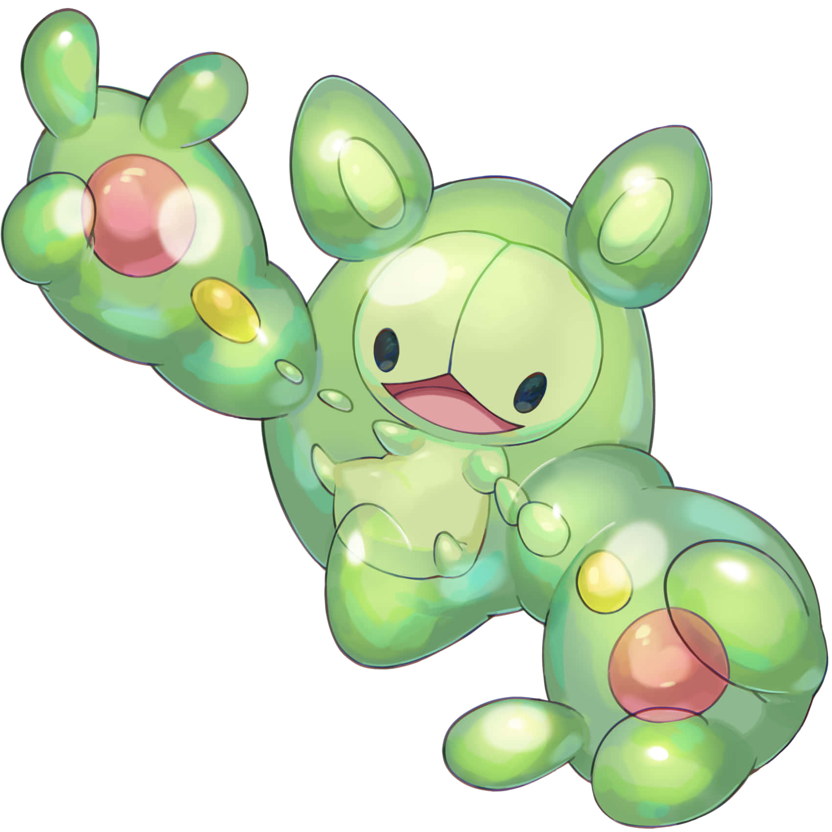 Reuniclus Strong Arms Background