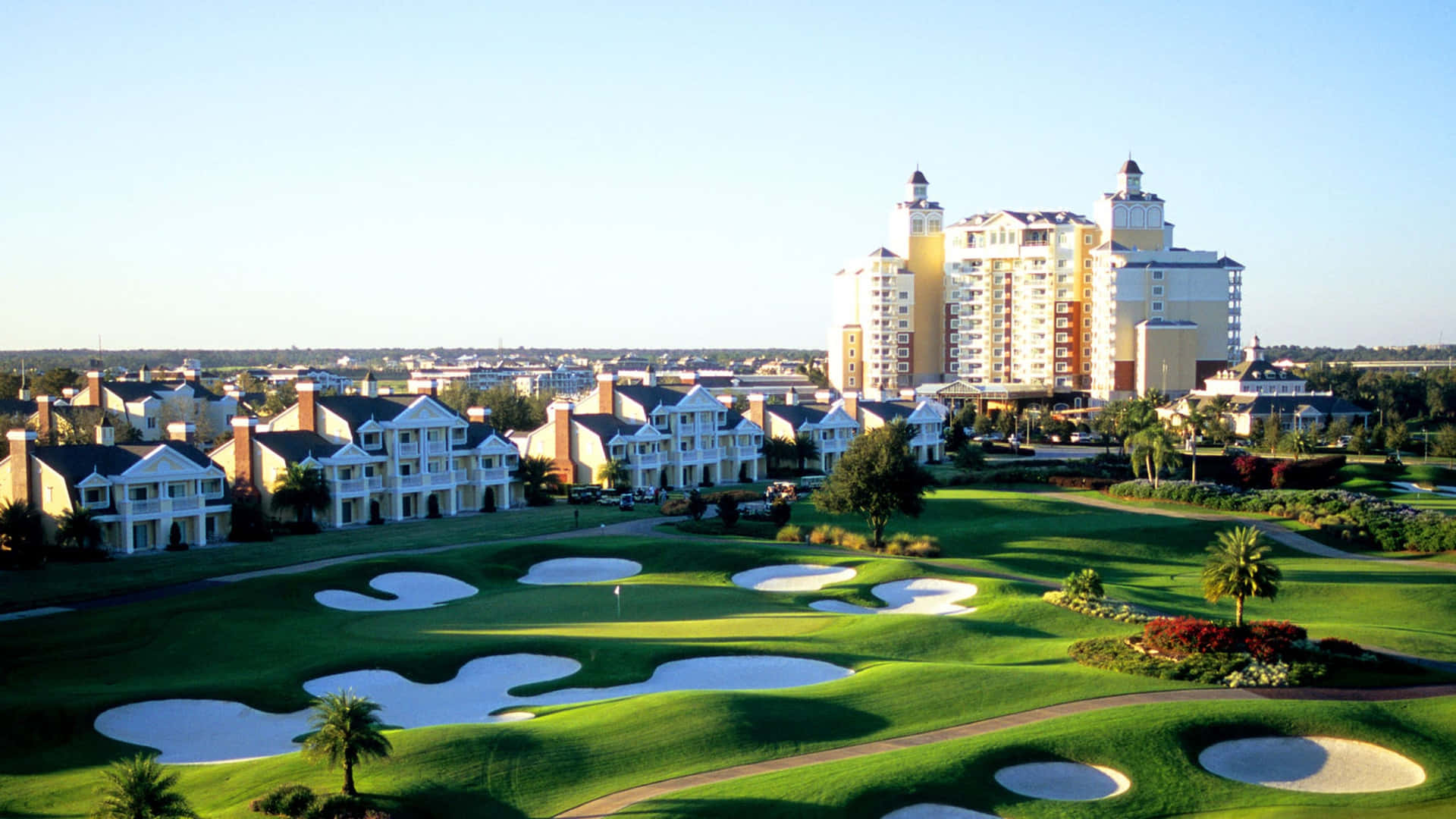 Reunion Resort Golf Courses Florida Golf Background