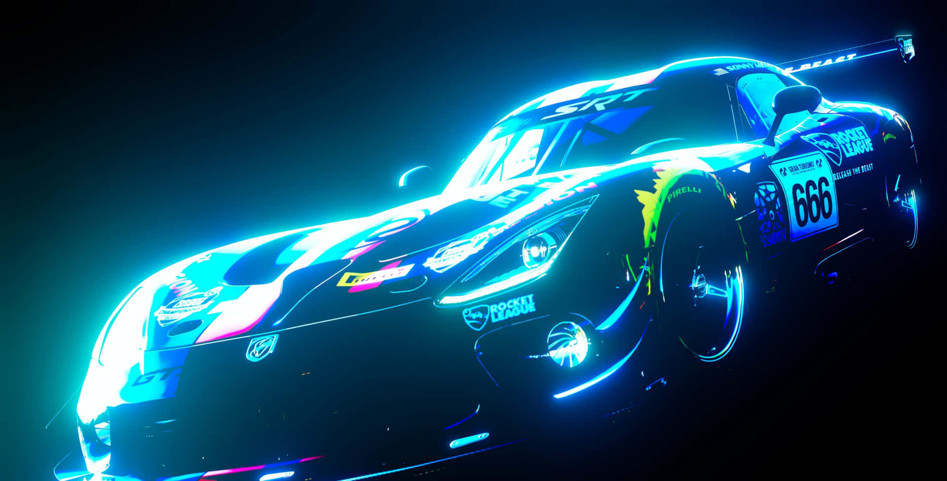 Rev Up The Speed And Style With Cool Neon Cars