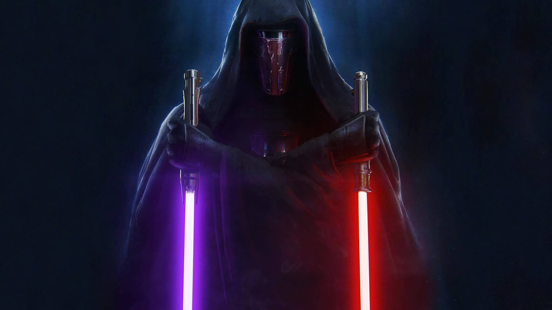 Revan Holds The Destiny Of The Galaxy In His Hands Background