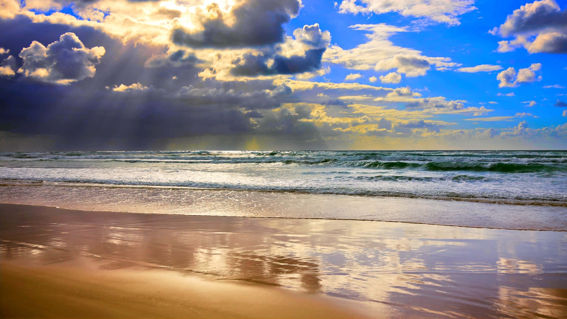 Revel In The Beauty Of A Beautiful Sunshine Day Background