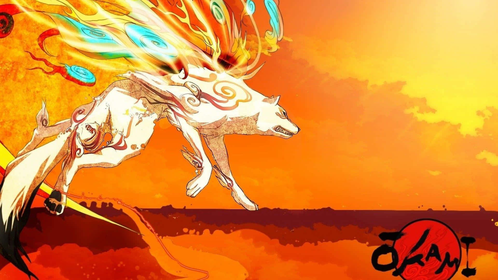 Revel In The Magical Ambience Of Okami Hd. Background