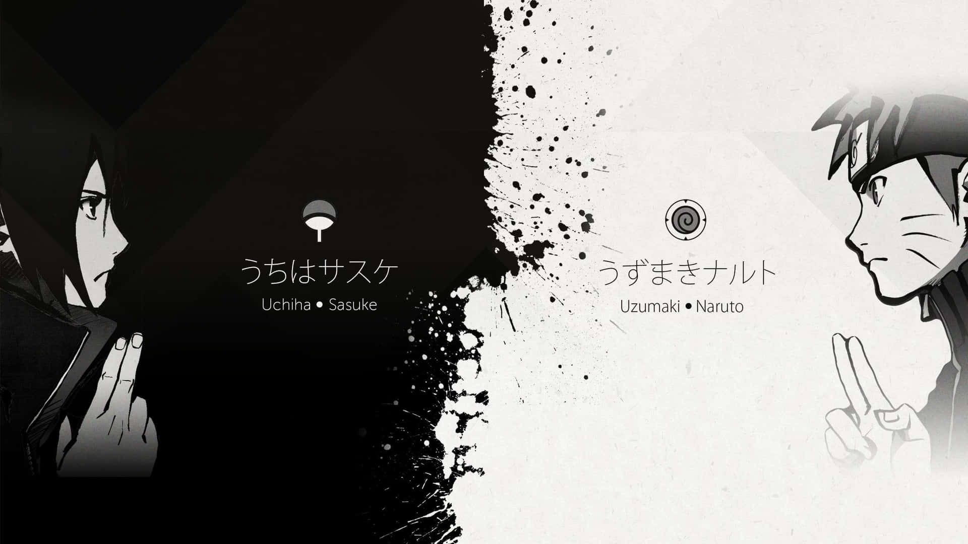 Revel In The Power Of Naruto With This White Design! Background