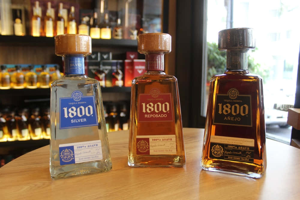 Revel In The Variety Of 1800 Tequila Variants Background