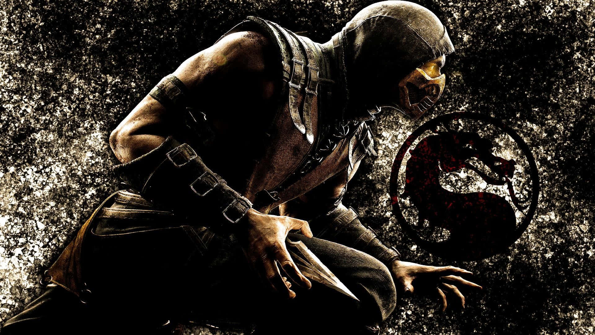 “revenge Is A Dish Best Served Cold” - Mortal Kombat Scorpion Background