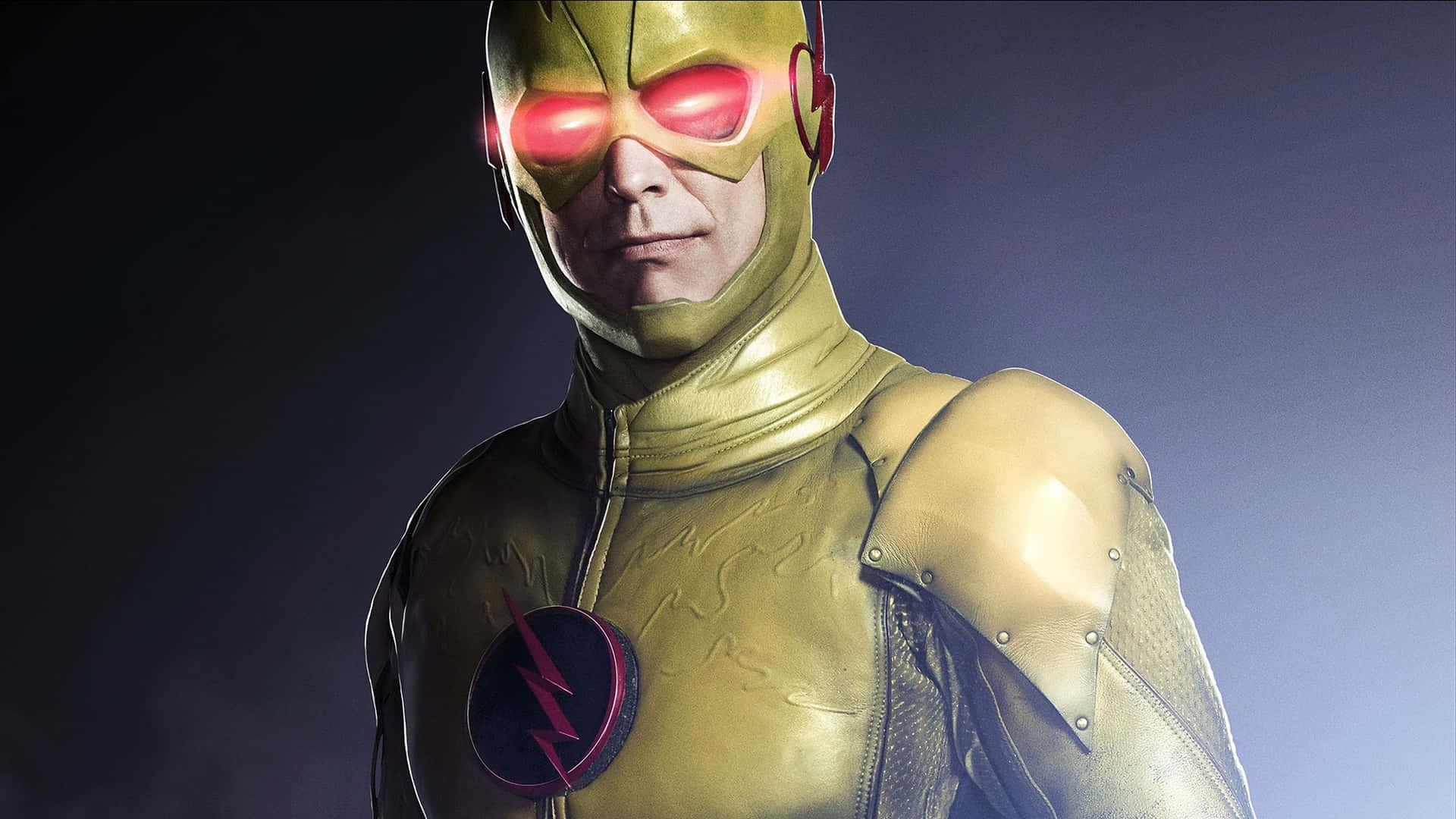 Reverse Flash Costume Portrait Background