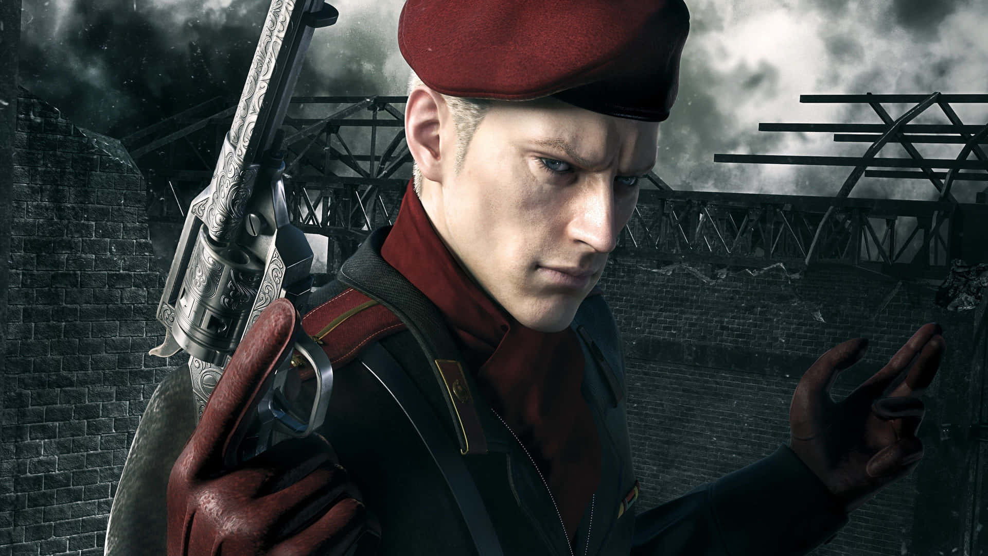 Revolver Ocelot Metal Gear 4k