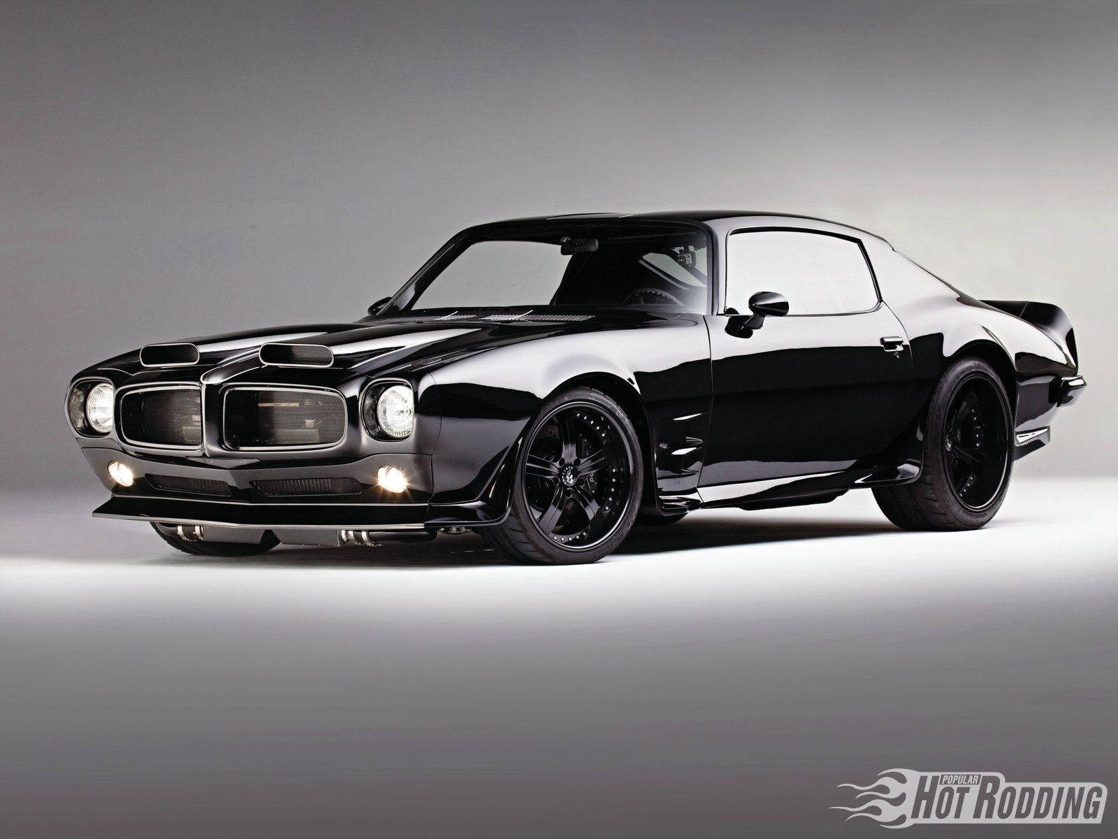 Revving Up The Classic - Pontiac Firebird Muscle Car Background