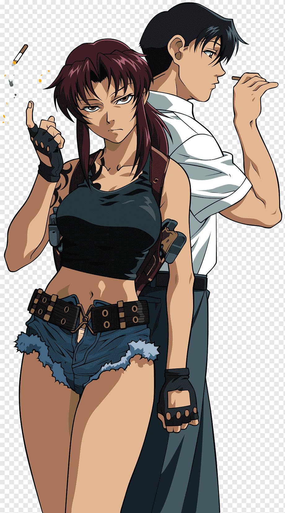 Revy And Rock Black Lagoon Background