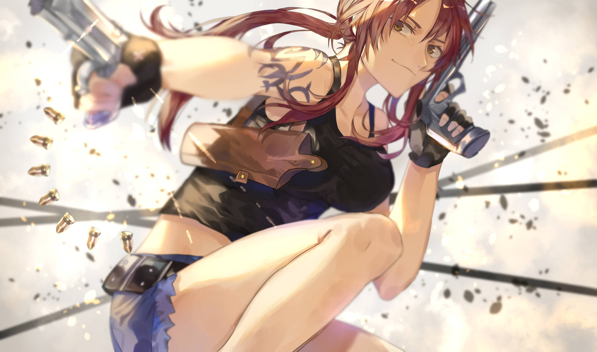 Revy In Action Background