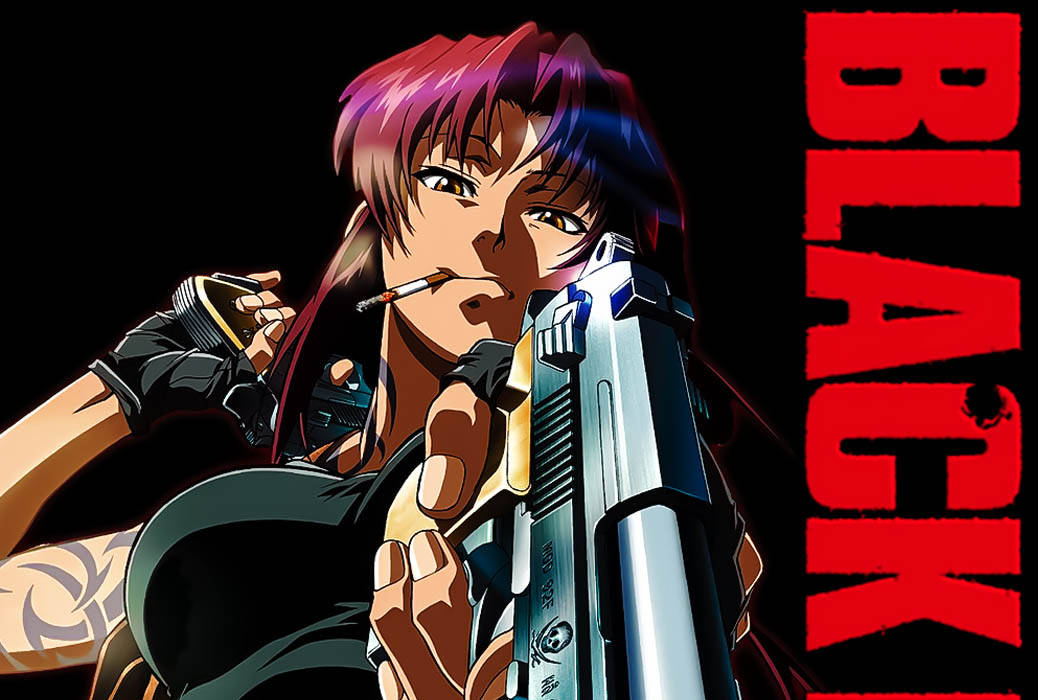 Revy Smoking Smiling Black Lagoon