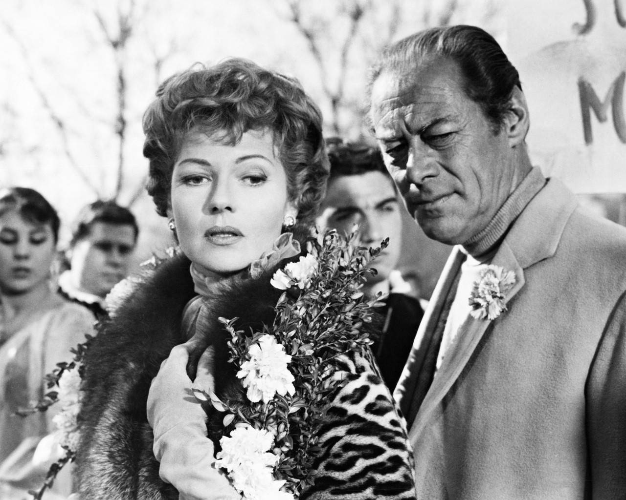 Rex Harrison And Rita Hayworth Background