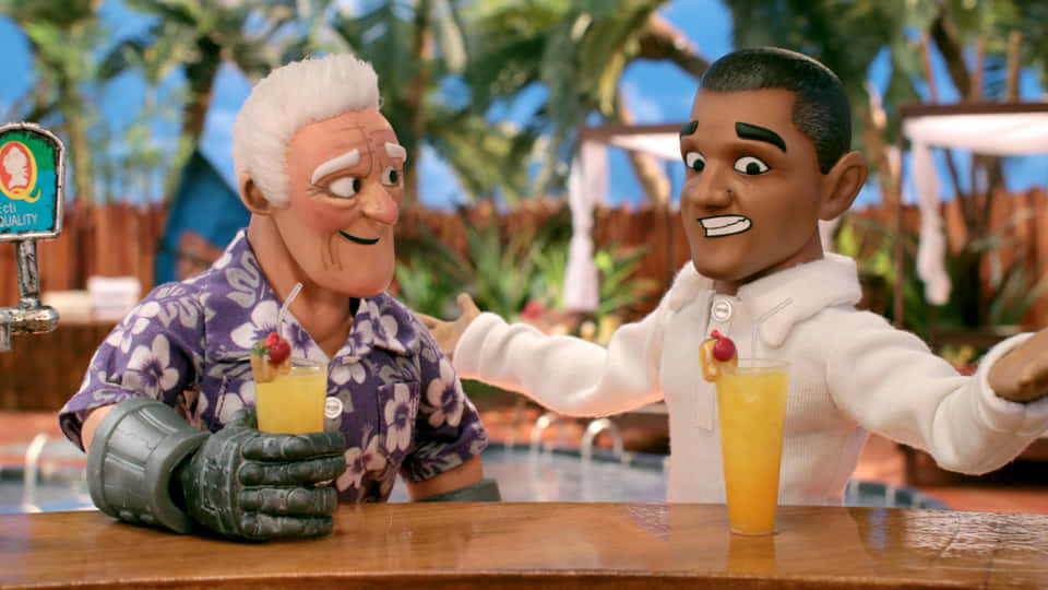 Rex With Friend From Supermansion