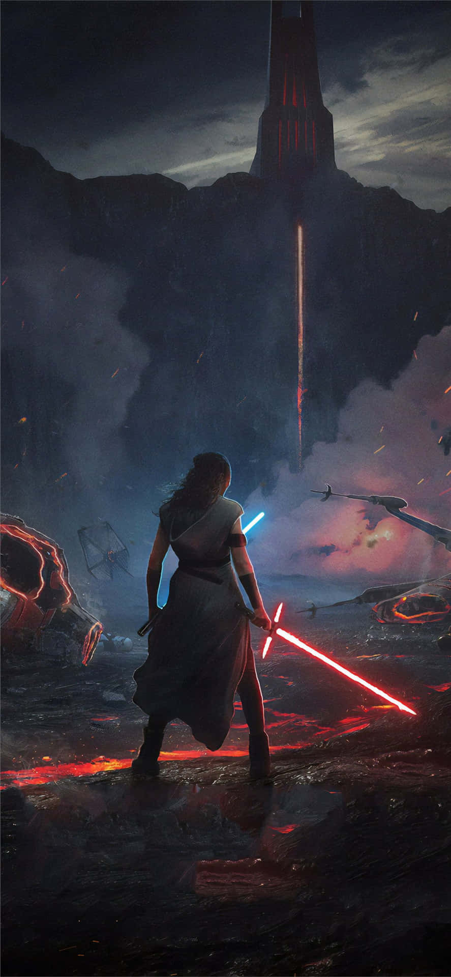 Rey, A Dynamic Force Of Nature Background