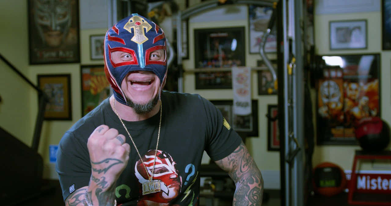 Rey_ Mysterio_ Celebratory_ Pose