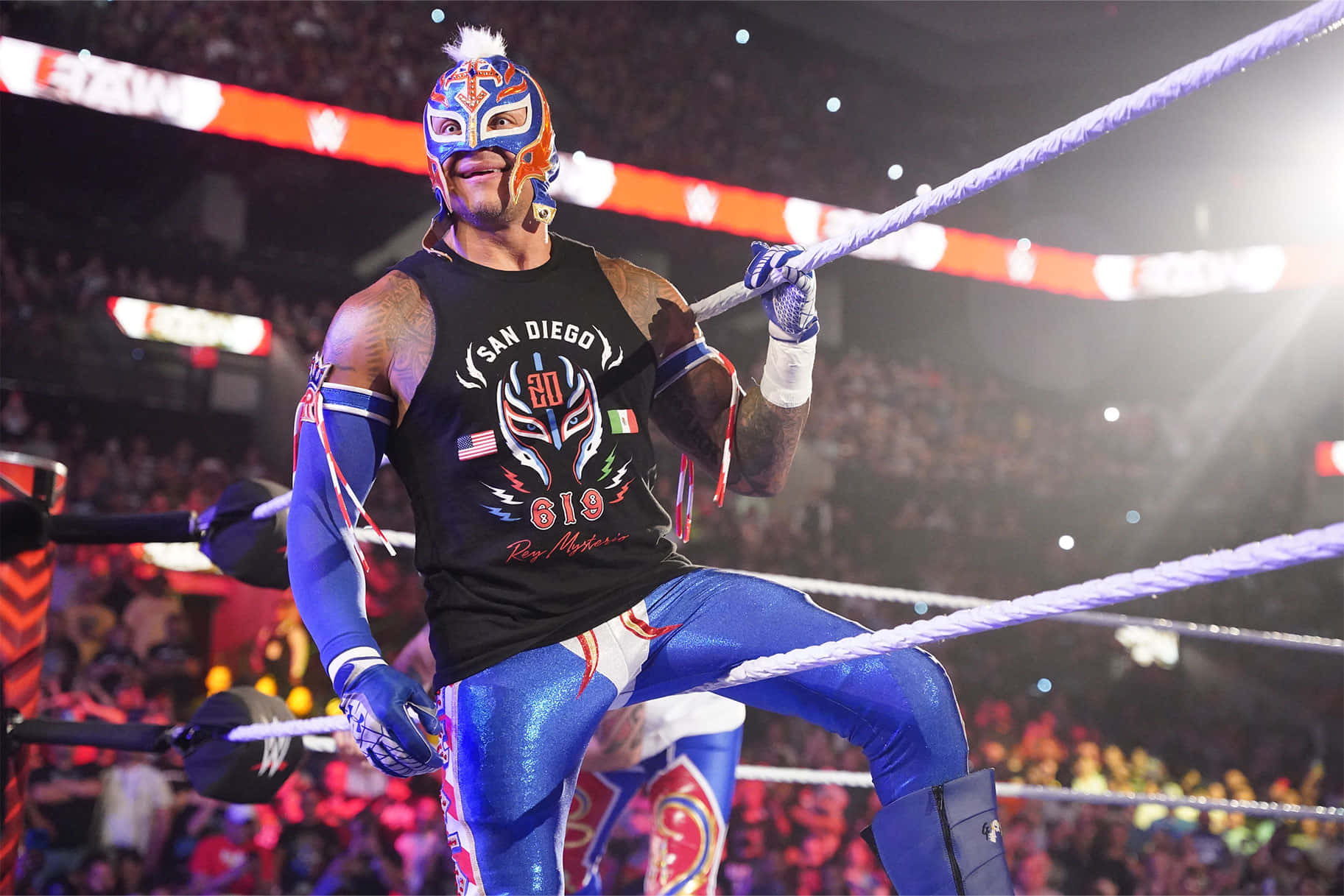 Rey Mysterio Ring Entrance W W E