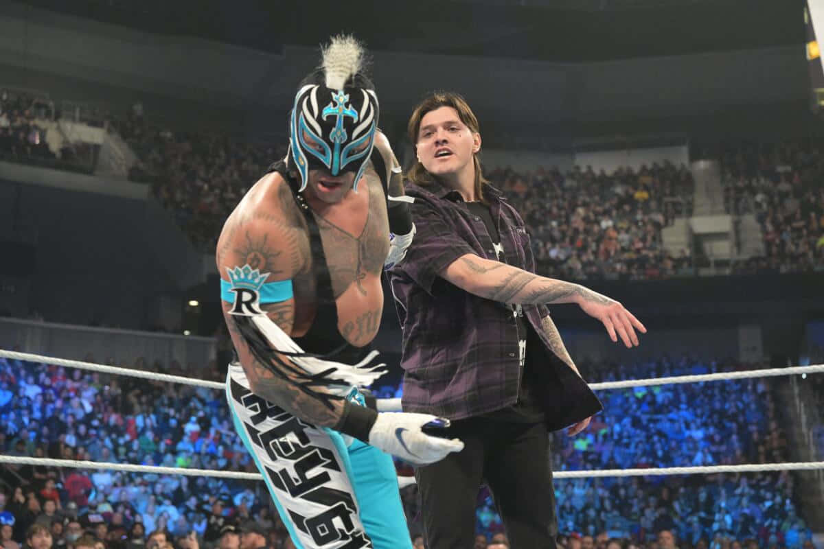 Rey Mysterio Wrestling Event Moment Background