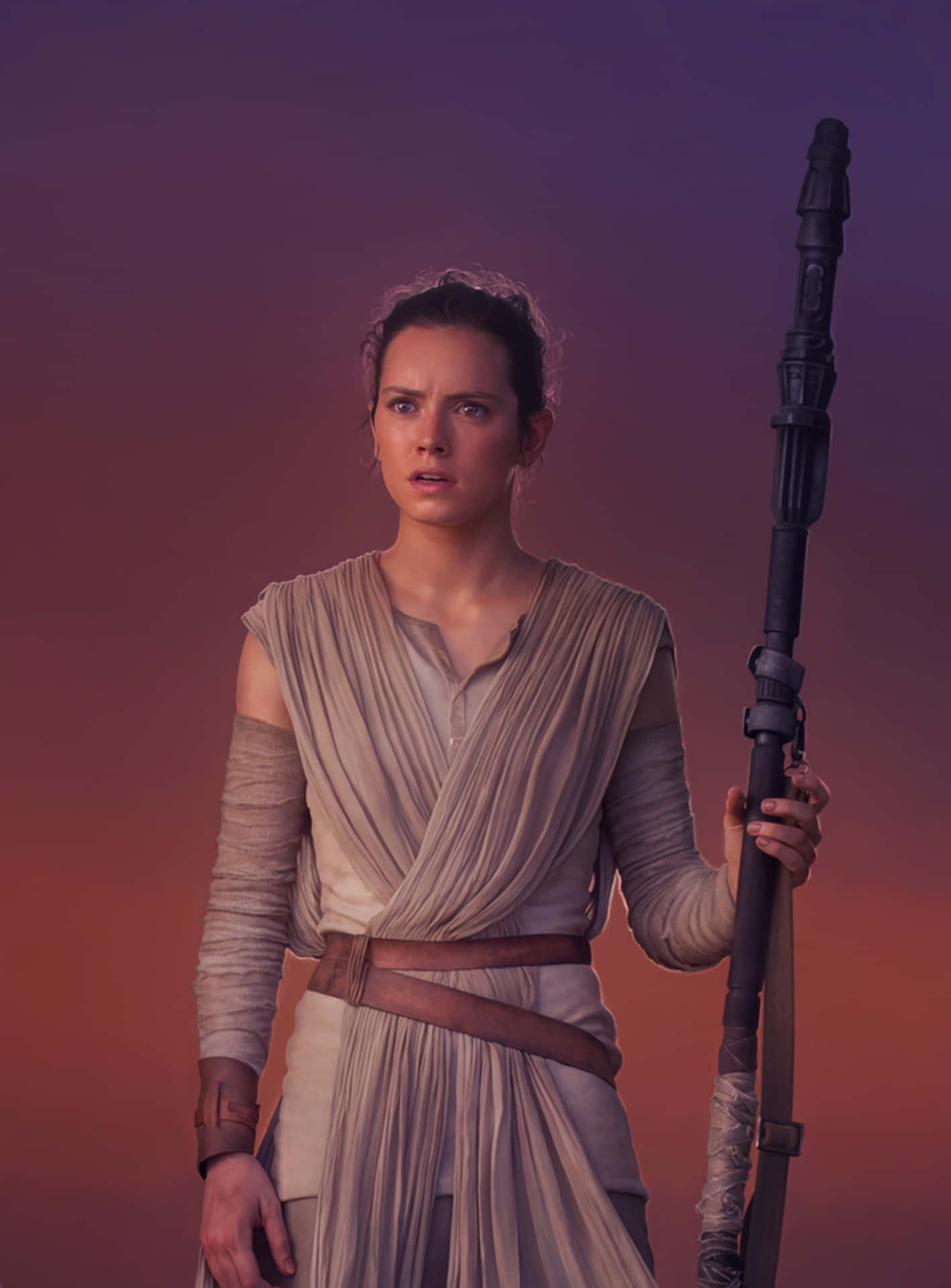 Rey Of Star Wars The Force Awakens Background