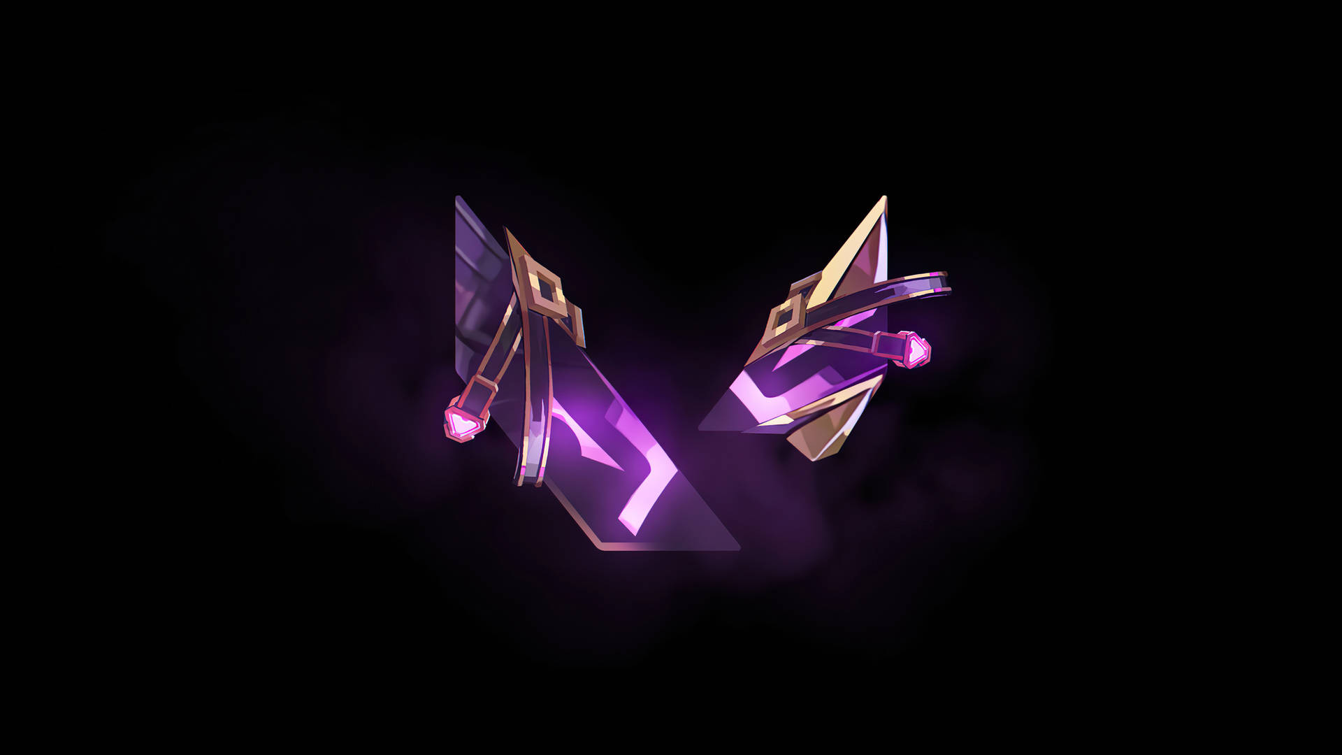 Reyna-inspired Logo Of Valorant 2k Background