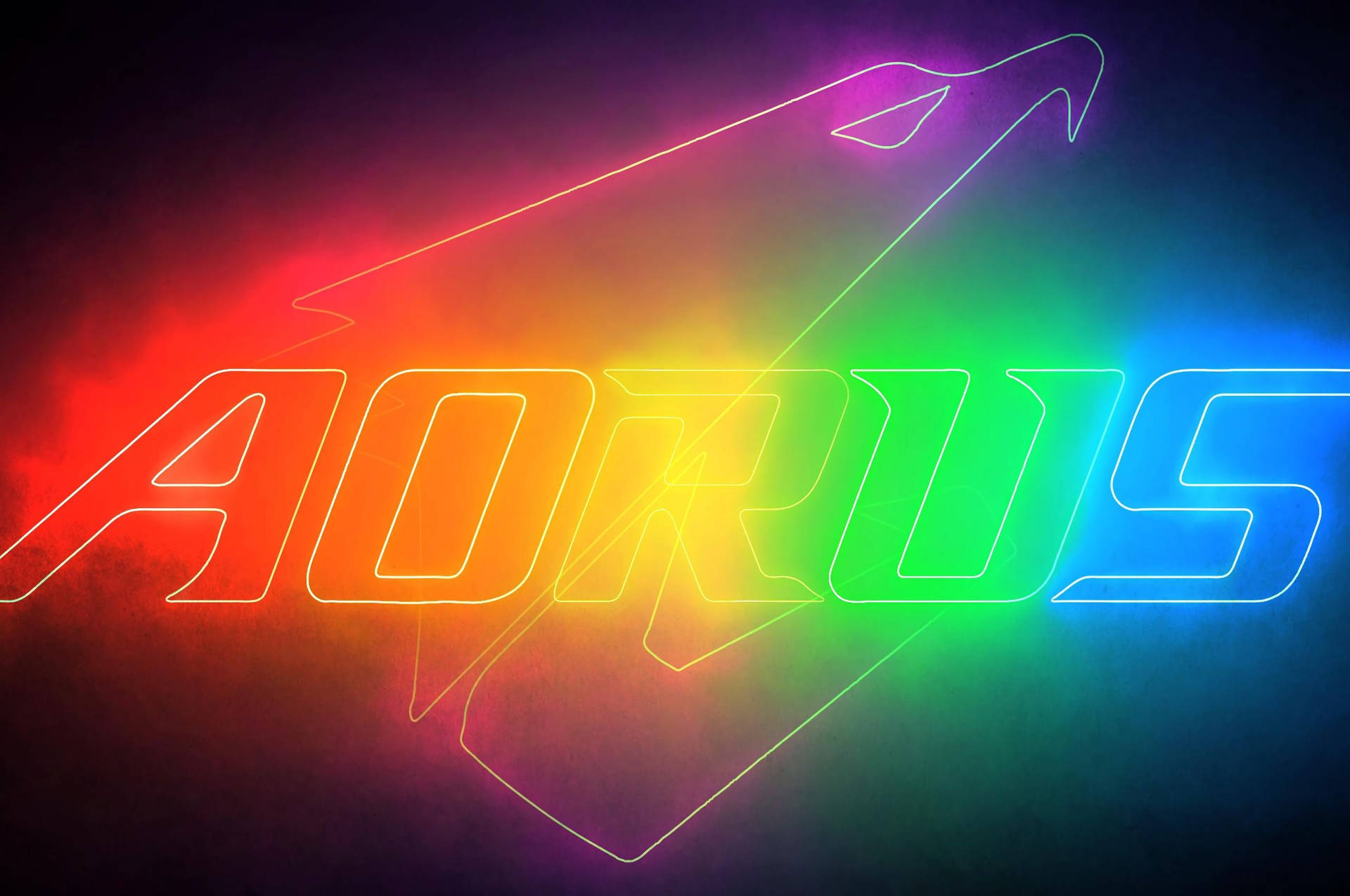 Rgb 4k Aorus Logo Background